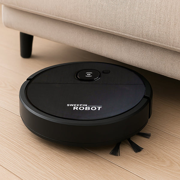 Automatic Sweeping & Mopping Robot Vacuum – Compact, Quiet, USB Rechargeable Smart Cleaner