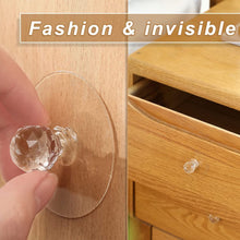 Clear Diamond Crystal Cabinet Knob & Pull Handle (1 Pc)