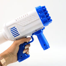 32 Holes Big Rechargeable Powerful Machine Bubble Gun Toys (1 Set)