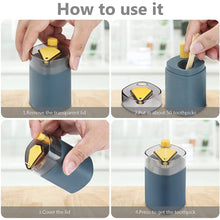 -up automatic toothpick container, ideal for kitchen or restaurant use.