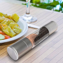 2-in-1 Stainless Steel Salt and Pepper Grinder