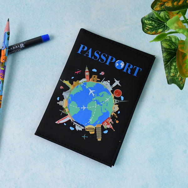 Stylish Printed Passport Holder Cover