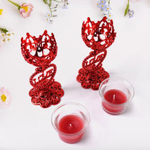 Tea Lights Holder Candle Stand, Diwali (2 Pc Set)