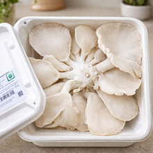 Fresh White Oyster Mushrooms – 150gmX10 Packet | Free Delivery (Gurgaon only)
