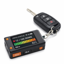 PRTG WiFi + Bluetooth Smart Monitor | Portable Network Alert Device with Buzzer, ACK Button & Clock Mode